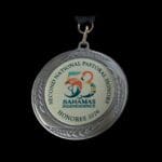 Award medal celebrating Bahamian independence